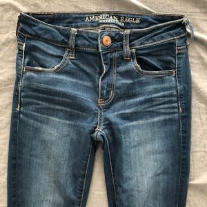 American Eagle Super Stretch X denim skinny jean jeggings